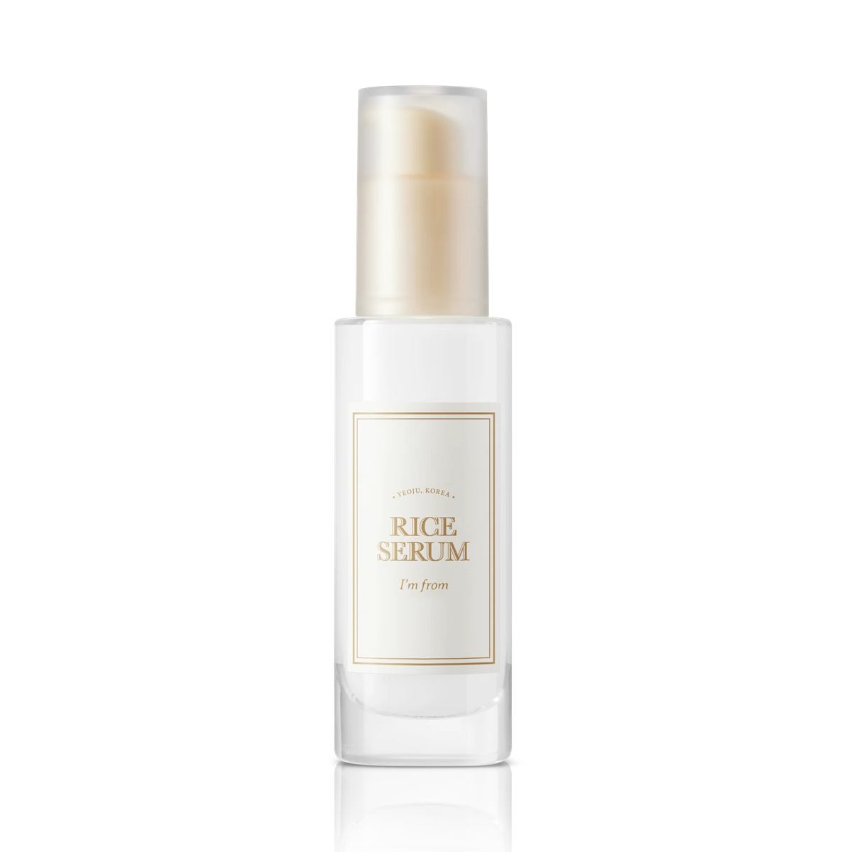 Ser de fata pentru hidratare si luminozitate, Rice Serum, 30 ml, I'm From