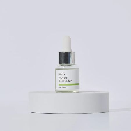 Ser de fata calmant si hidratant Tea Tree Relief, 15 ml, Iunik 662233