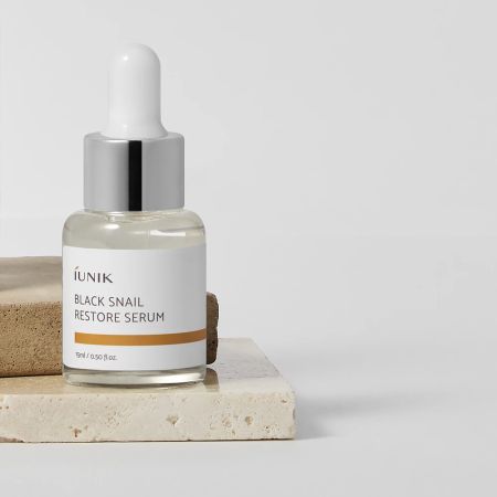 Ser de fata regenerant Black Snail, 15 ml, Iunik 662348