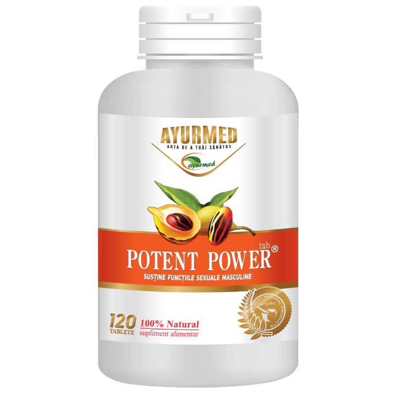 Potent Power, 120 tablete, Ayurmed