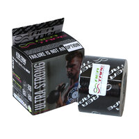 Banda kinesiologica premium Ultra Strong negru, 5 cm x 5 m, REA Tape