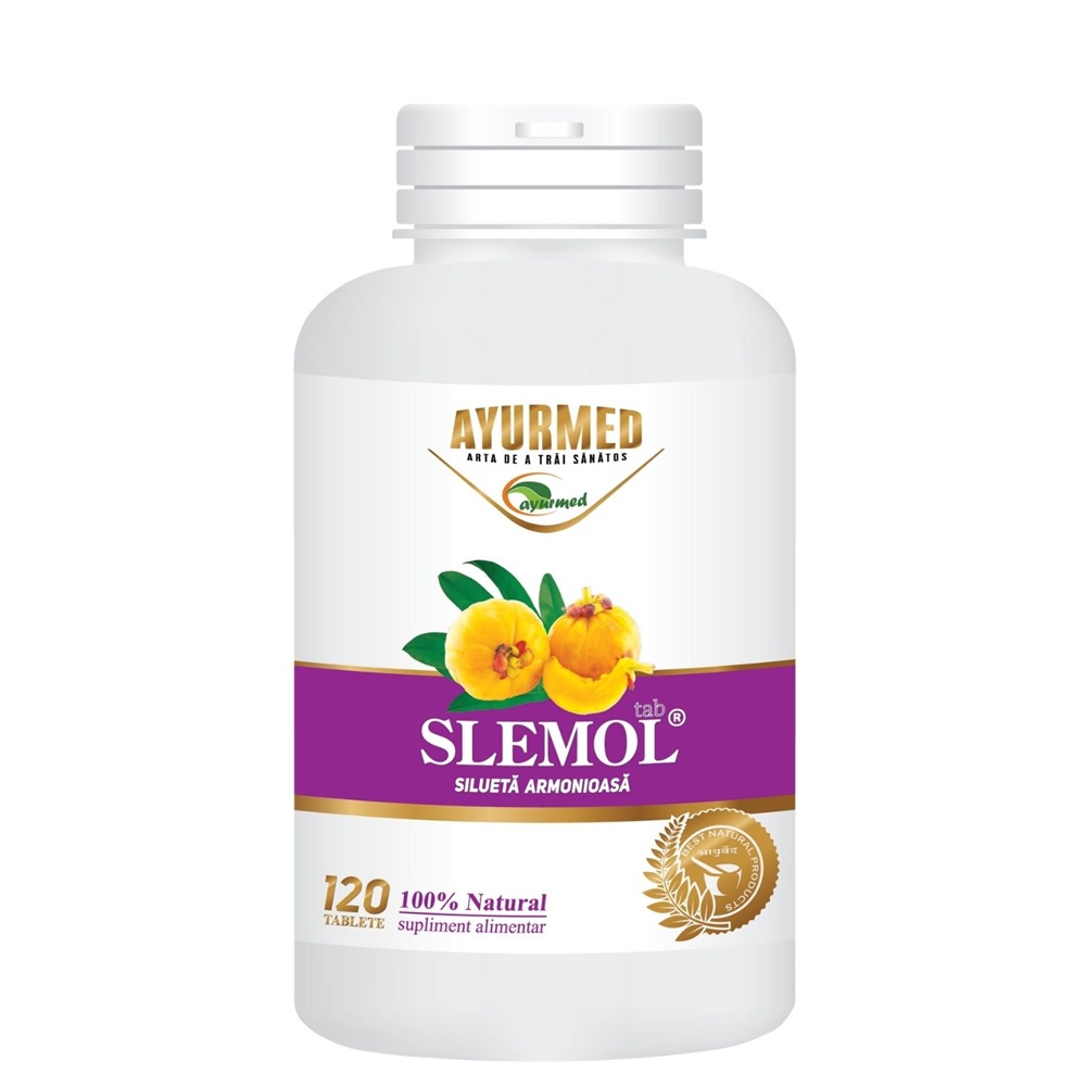 Slemol, 120 tablete, Ayurmed