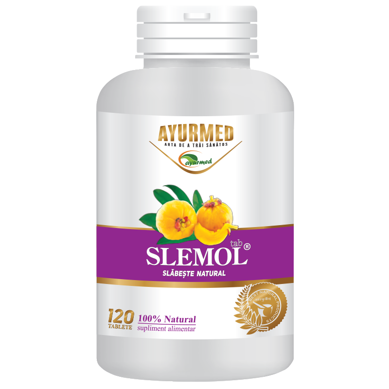 Slemol, 120 tablete, Ayurmed