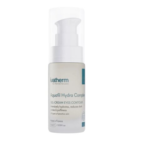 Gel-crema pentru zona din jurul ochilor Aquafil Hydra Complex, 15 ml, Ivatherm