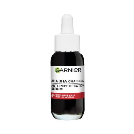 Serum anti-imperfectiuni cu niacinamide, AHA + BHA Pure Active, 30 ml, Garnier
