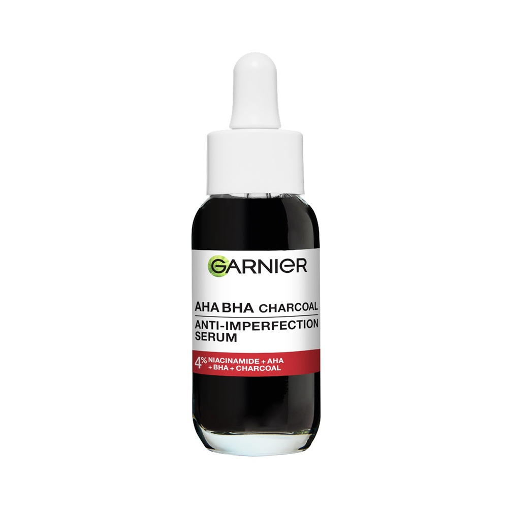 Serum anti-imperfectiuni cu niacinamide, AHA + BHA Pure Active, 30 ml, Garnier