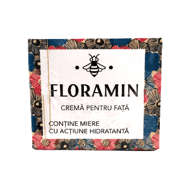 Crema de fata cu miere si flori de salcam Floramin, 50 ml, Complex Apicol