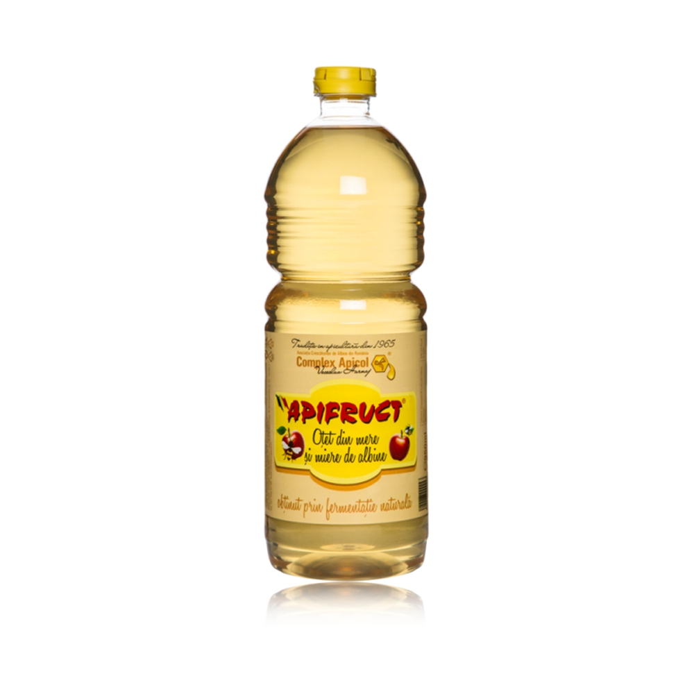 Otet din mere si miere de albine Apifruct, 950 ml, Complex Apicol