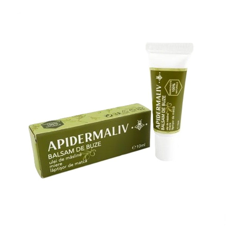 Balsam pentru buze Apidermaliv, 10 ml, Complex Apicol