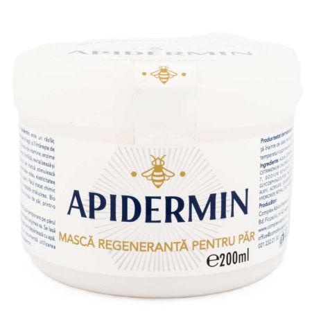 Masca regeneranta pentru par Apidermin, 200 ml, Complex Apicol