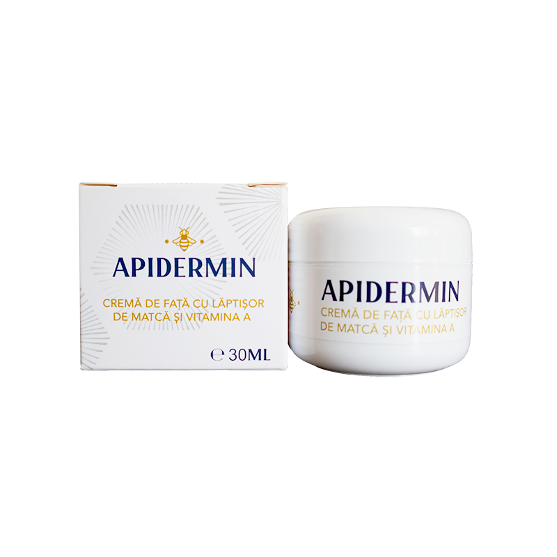 Crema de fata cu laptisor de matca Apidermin, 30 ml, Complex Apicol