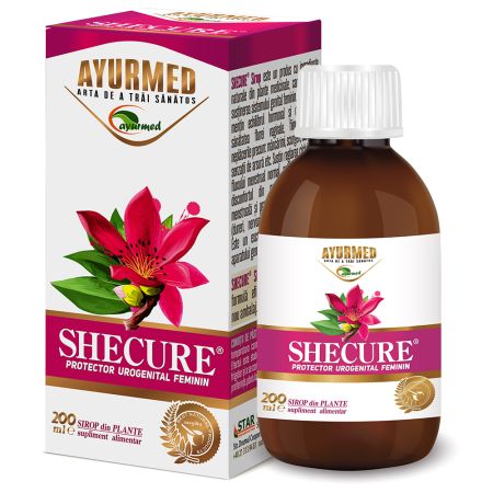 Sirop cu zahar Shecure, 200 ml, Ayurmed