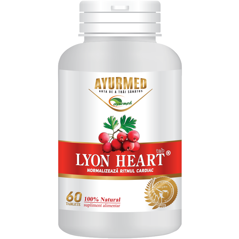 Lyon Heart, 60 tablete, Ayurmed