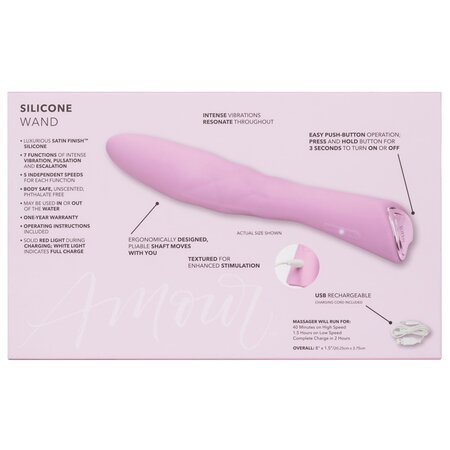 Dispozitiv stimulare intima Amour Wand, 1 buc, Jopen 669125