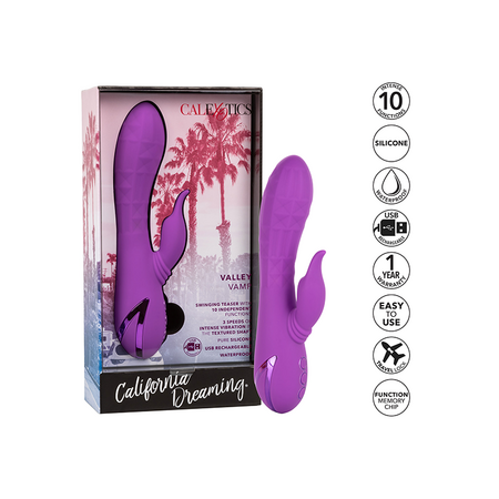 Dispozitiv stimulare intima Valley Vamp, 1 buc, California Dream 539527