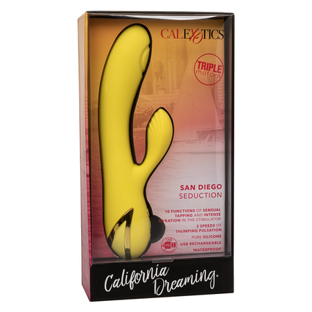 Dispozitiv stimulare intima San Diego Seduction, 1 buc, California Dream 539575