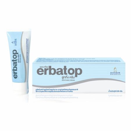 Crema calmanta pentru pielea uscata Erbatop, 25 g, Bangkok Botanica 650343