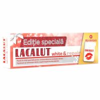 Pachet Pasta de dinti Lacalut White & Repair, 75 ml + Ata dentara, heiss Naturwaren