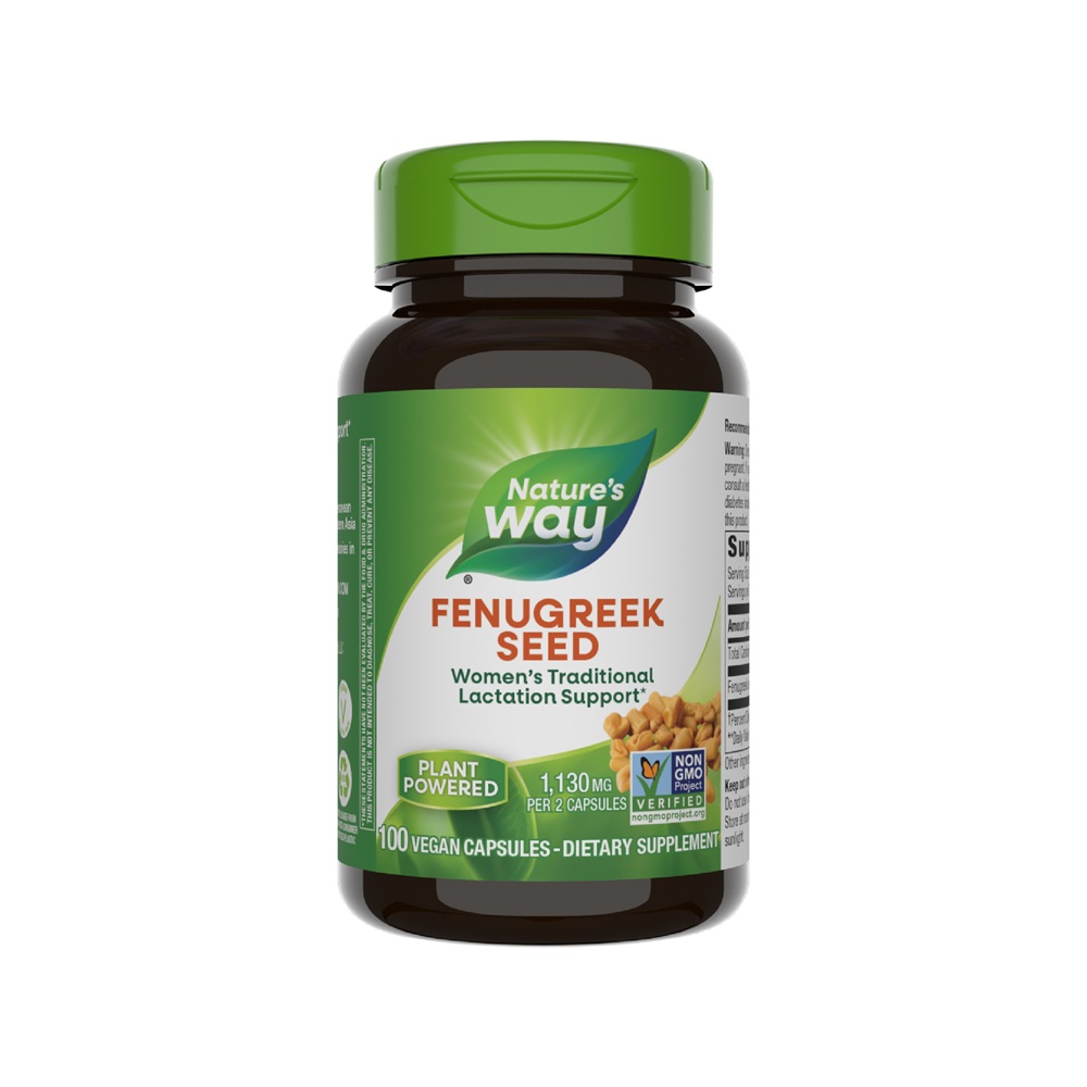 Fenugreek (Schinduf) 610mg Nature's Way, 100 capsule, Secom