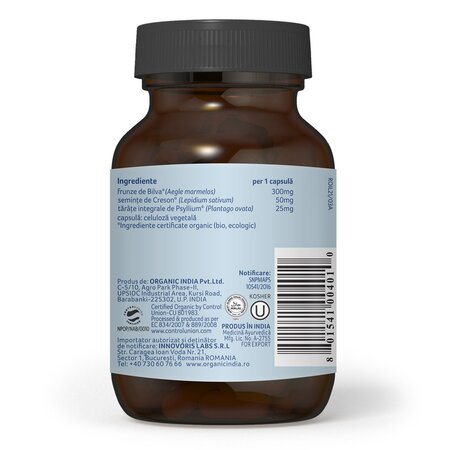 Bowelcare Bio, 60 capsule, Organic India 718291