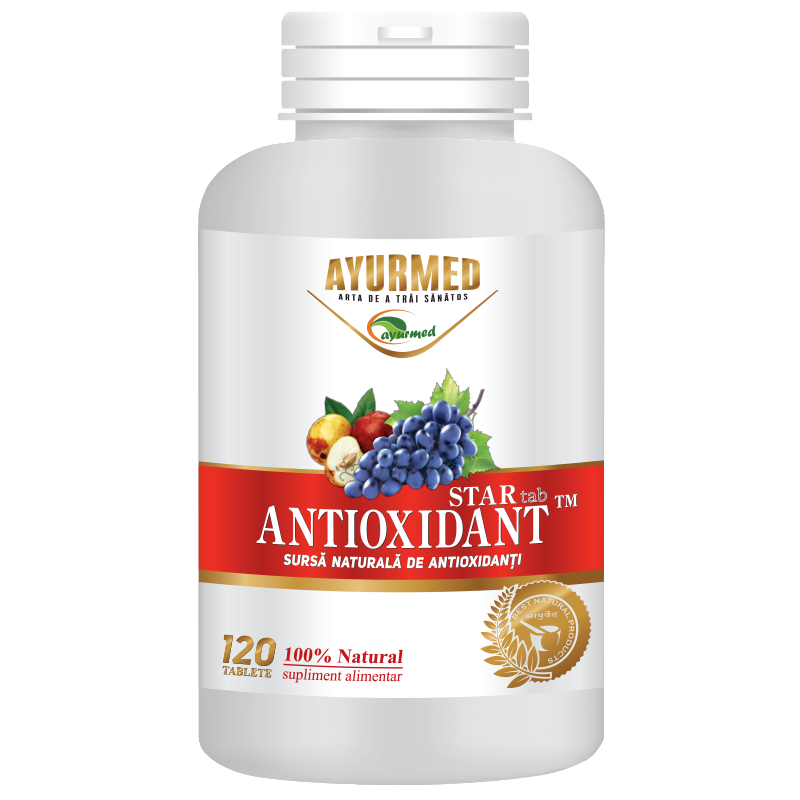 Antioxidant Star, 120 tablete, Ayurmed