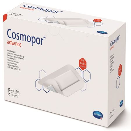 Plasturi sterili autoadezivi Cosmopor advance (901015), 20 x 10 cm, 25 bucati, Hartmann