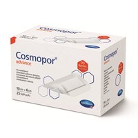 Pansament steril cu corp absorbant si margini autoadezive Cosmopor Advance, 10x6 cm, 25 bucati, Hartmann