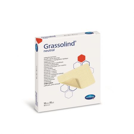 Comprese sterile Grasolind (499314), 10 x 10 cm, 10 bucati