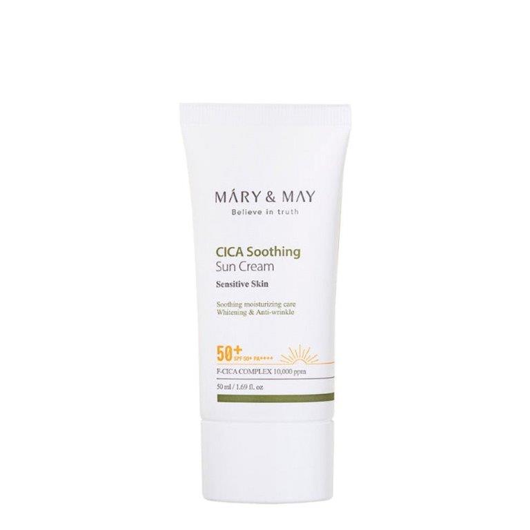 Crema vegana pentru protecție solara cu SPF50+, 50 ml, Mary and May