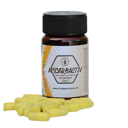 Apicarbactiv, 60 capsule, Institutul Apicol