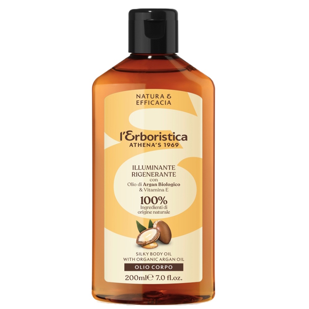 Ulei regenerant cu vitamina E pentru corp, 200 ml, L'Erboristica