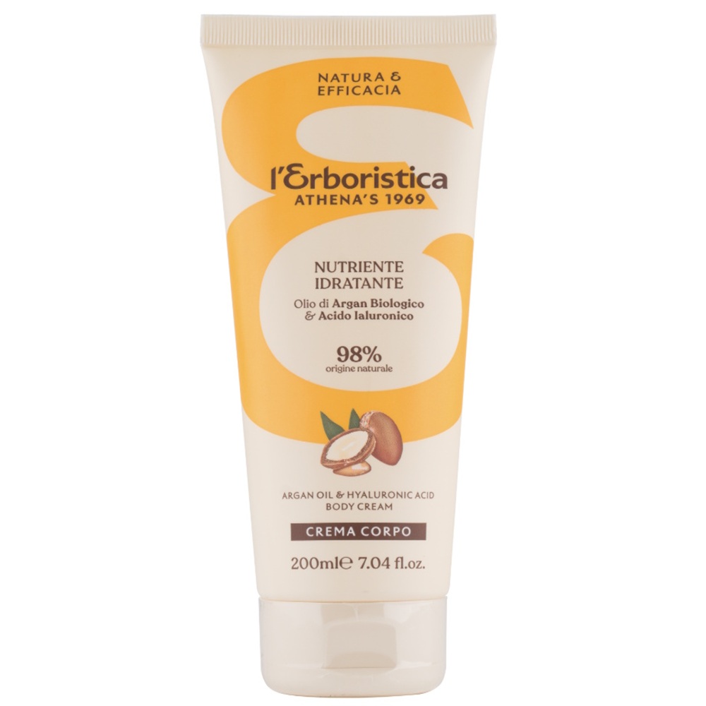 Crema de corp cu ulei de argan, 200 ml, L'Erboristica