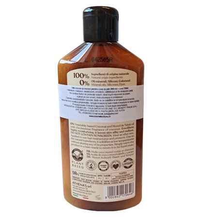 Ulei de cocos si monoi pentru corp si par, 200 ml, L'Erboristica 710788