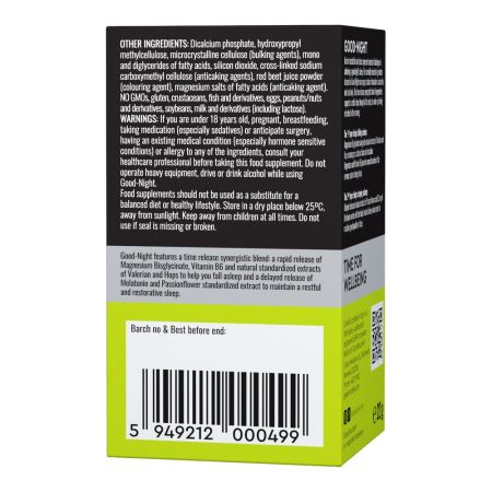 Good Night Good Routine, 20 tablete dublu-strat, Secom 711473