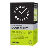 Good Night Good Routine, 20 tablete dublu-strat, Secom