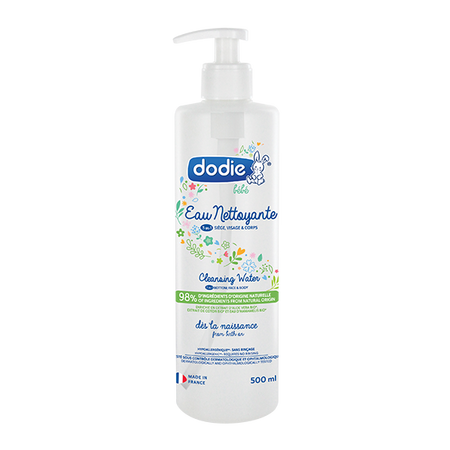Apa de curatare 3 in 1 pentru sezut, fata si corp, 500 ml, Dodie