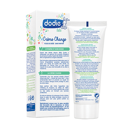 Crema pentru schimbarea scutecului, 75 ml, Dodie 539869