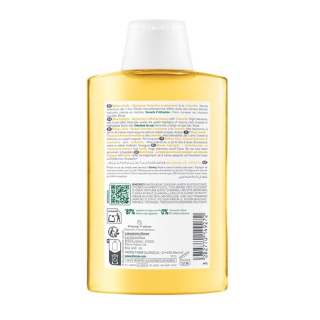 Sampon cu extract de musetel Bio, 200 ml, Klorane 672016