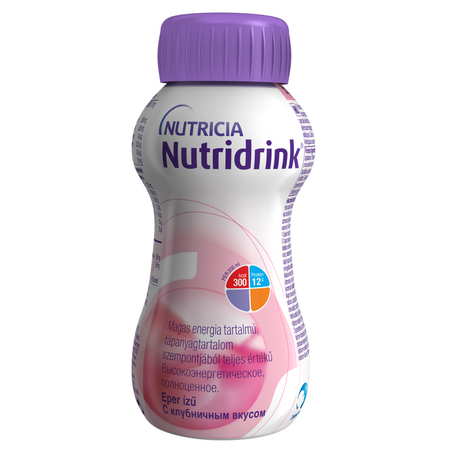 Nutridrink cu aroma de capsuni, 200 ml, Nutricia