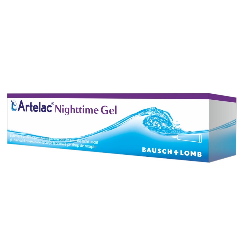 Gel oftalmic Artelac Nighttime, 10 g, Bausch + Lomb