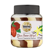 Crema de ciocolata cu alune, bio Duo Cocoa Hazel, 350 g, Biona
