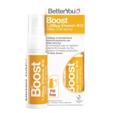 Spray oral cu vitamina B12 Boost, 25 ml, BetterYou