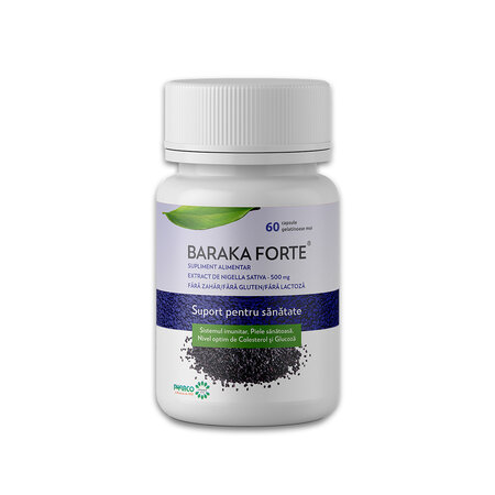 Baraka Forte, 500 mg, 60 capsule moi, Pharco 624130