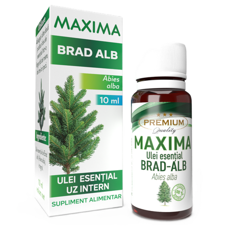 Ulei esential de Brad alb Maxima, 10 ml, Justin Pharma