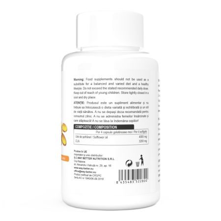 Better CLA 1000mg, 90 capsule, Way Better 705081