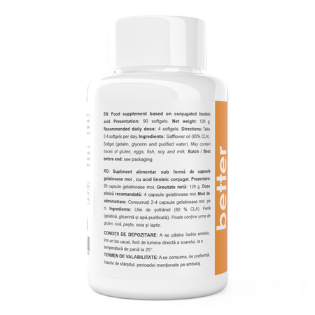 Better CLA 1000mg, 90 capsule, Way Better 705080