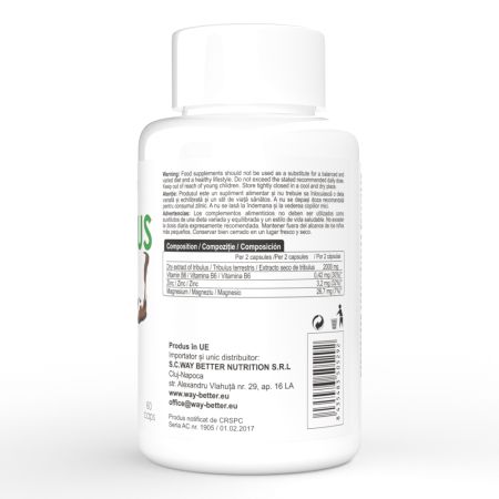Better Tribulus, 1000 mg, 60 capsule, Way Better 705062