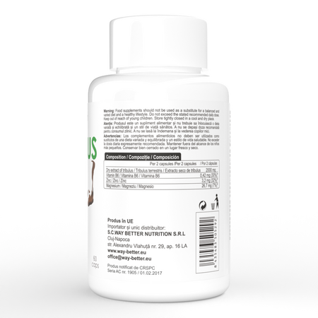 Better Tribulus, 1000 mg, 60 capsule, Way Better 705062