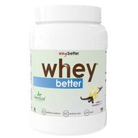Pudra proteica cu vanilie si scortisoara Whey Better, 900g, Way Better