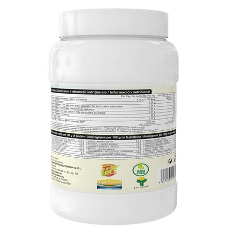Pudra proteica cu ciocolata si alune Whey Better, 900g, Way Better 705083